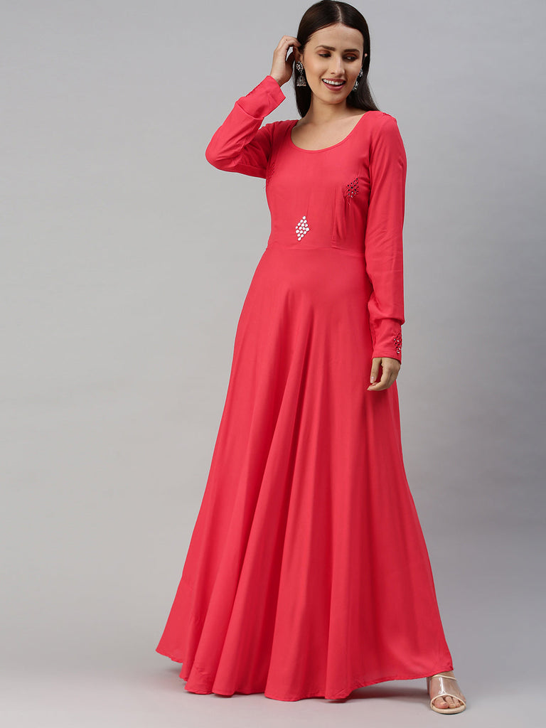 Pink Maxi Dress