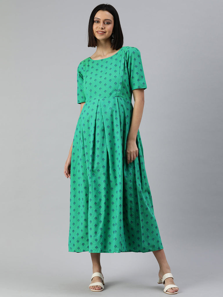 Green Maternity Dress