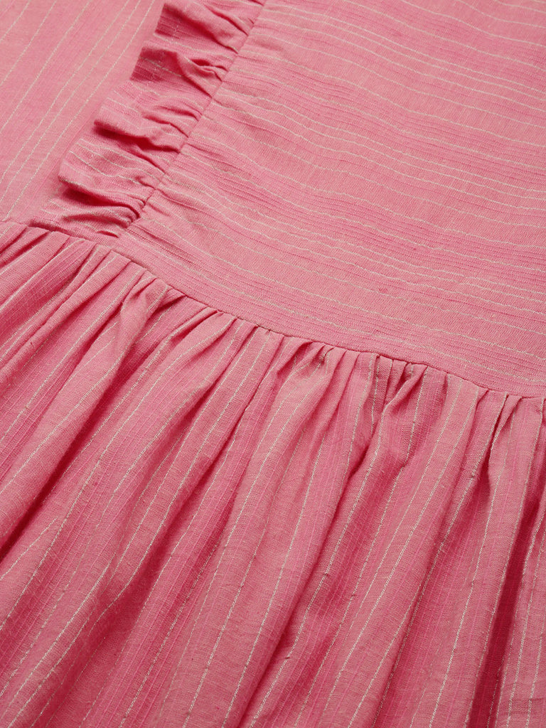 Pink Maternity Dress