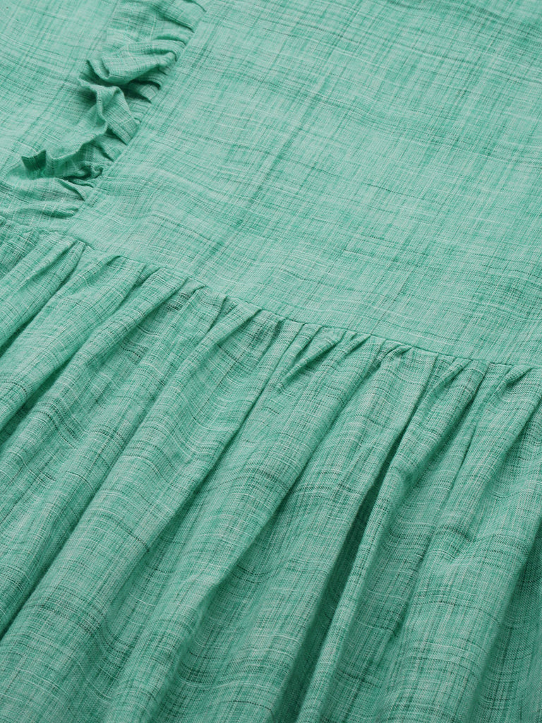 Sea Green Maternity Dress