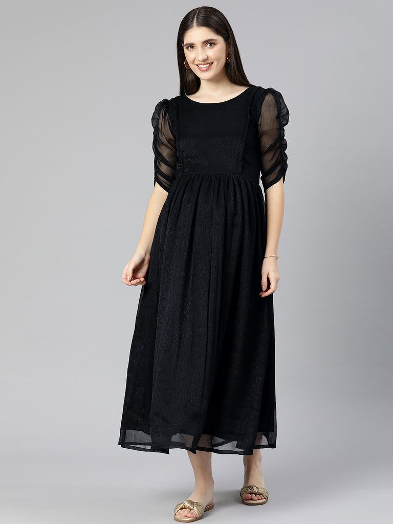 Black Maternity Dress