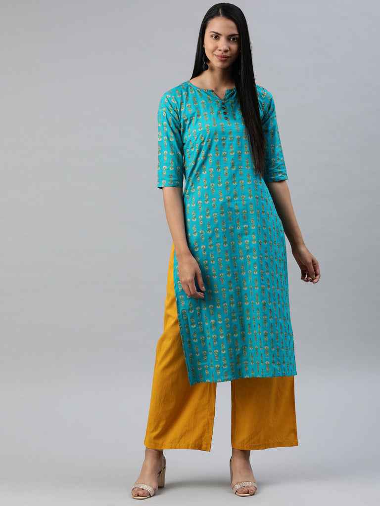 Printed ALine Kurta