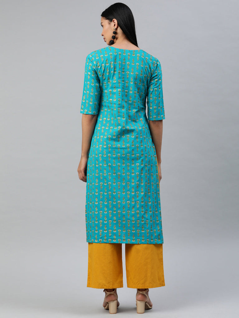 Printed ALine Kurta