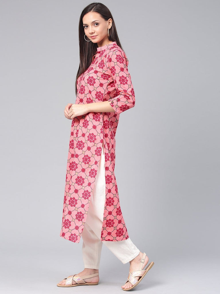 Printed Straight Kurta