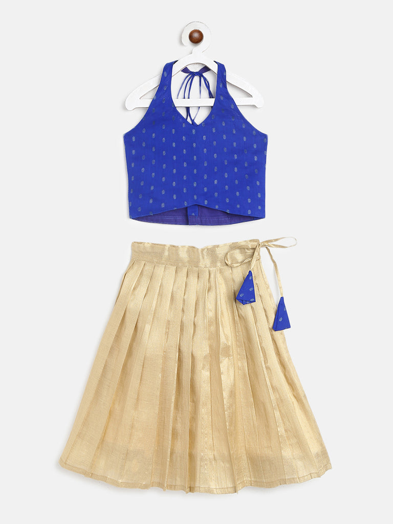 Blue Gold Skirt